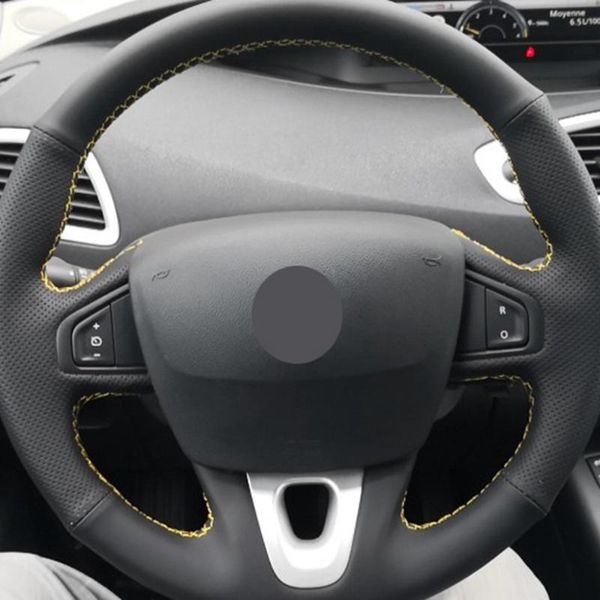 steering wheel covers customized car cover non-slip black genuine leather for megane 3 scenic fluence ze
steering wheel covers customized car cover non-slip black genuine leather for megane 3 scenic fluence ze