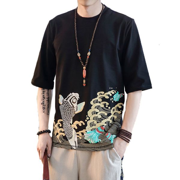 2021 new fashion brand cotton clothing chinese style print men t-shirt half sleeve tees auspicious pattern t shirt o1u8, White;black
2021 new fashion brand cotton clothing chinese style print men t-shirt half sleeve tees auspicious pattern t shirt o1u8, White;black
