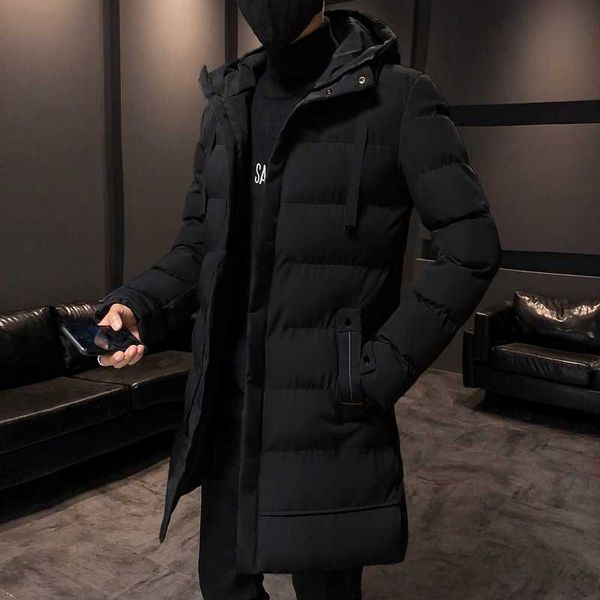 medium length cotton et men's winter 2021 thickened korean fashion down, Black
medium length cotton et men's winter 2021 thickened korean fashion down, Black