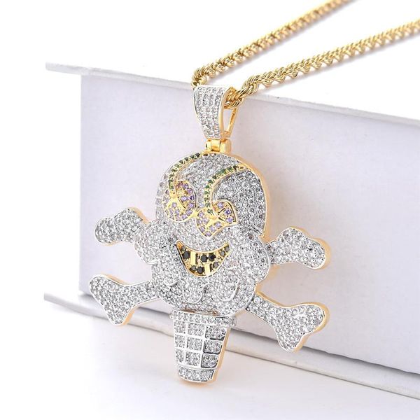 iced out pirate cream pendants necklace hip hop skull jewelry for men party gift drop shipping, Silver
iced out pirate cream pendants necklace hip hop skull jewelry for men party gift drop shipping, Silver