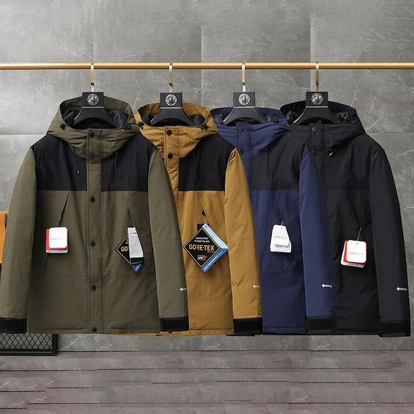 men's designer cotton down coat zipper up hoodied jacket japan version tnf outwear windproof waterproof gore-tex winter street wear for, Black
men's designer cotton down coat zipper up hoodied jacket japan version tnf outwear windproof waterproof gore-tex winter street wear for, Black