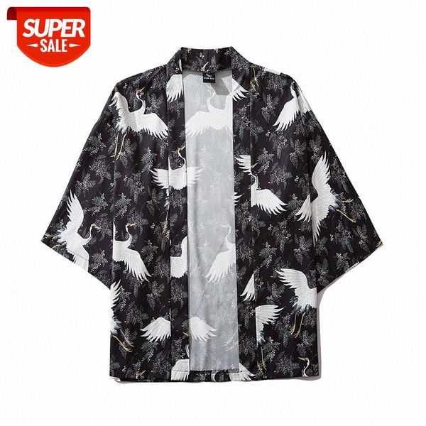 japanese ukiyo-e flying crane printed three-quarter sleeve robe chinese style shirt for men and women #tp4r, White;black
japanese ukiyo-e flying crane printed three-quarter sleeve robe chinese style shirt for men and women #tp4r, White;black