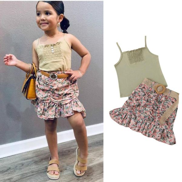 clothing sets 2021 2-6y 2pcs fashion girls outfit children sweet solid color trim suspender floral print flouncing short skirt set summe, White
clothing sets 2021 2-6y 2pcs fashion girls outfit children sweet solid color trim suspender floral print flouncing short skirt set summe, White