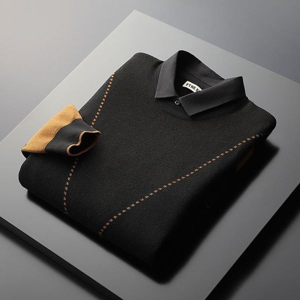 men's sweaters 21 autumn fake two-piece sweater fall/winter trend shirt collar pullover blouse join together fashion, White;black
men's sweaters 21 autumn fake two-piece sweater fall/winter trend shirt collar pullover blouse join together fashion, White;black