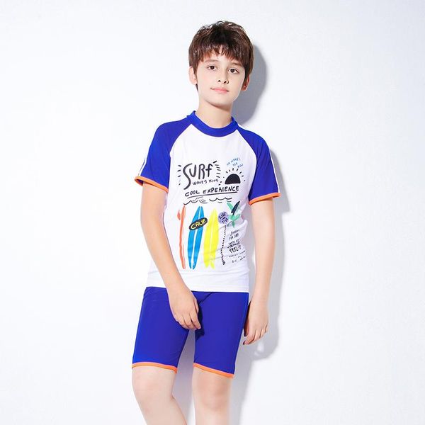 2021 new sports style short sleeve swimsuit children surfing swimming suit boy beach shorts high elastic quick dry two piece set
2021 new sports style short sleeve swimsuit children surfing swimming suit boy beach shorts high elastic quick dry two piece set
