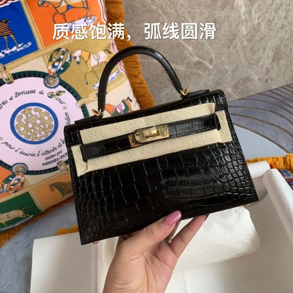 designer handbags end quality high crocodile bag second generation herme kellys portable single shoulder messenger mini leather women's
designer handbags end quality high crocodile bag second generation herme kellys portable single shoulder messenger mini leather women's