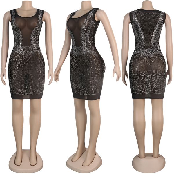 rhinestones glitter club dresses 2021 summer plus size sheer mesh sleeveless bodycon mini dress for women d35-af8, White
rhinestones glitter club dresses 2021 summer plus size sheer mesh sleeveless bodycon mini dress for women d35-af8, White
