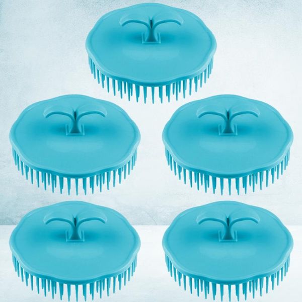 hair brushes 5pcs shampoo brush hairdressing combs round cleaning portable scalp antipruritic, Silver
hair brushes 5pcs shampoo brush hairdressing combs round cleaning portable scalp antipruritic, Silver
