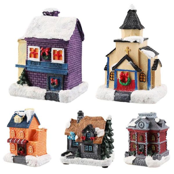 decorative objects & figurines christmas luminous house with led light durable resin crafts european styles decoration ornament perfect for
decorative objects & figurines christmas luminous house with led light durable resin crafts european styles decoration ornament perfect for