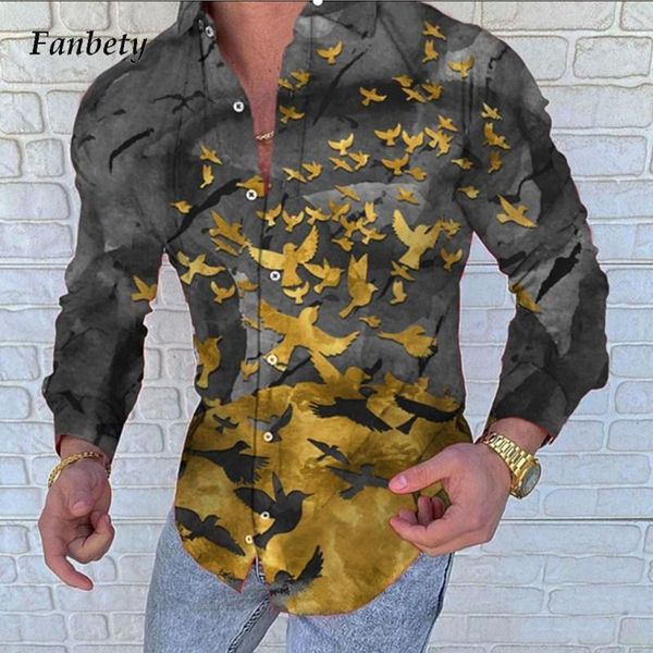 men's casual shirts fashion pattern printed shirt for men 2022 autumn slim long sleeve buttoned mens turn-down collar streetwear, White;black
men's casual shirts fashion pattern printed shirt for men 2022 autumn slim long sleeve buttoned mens turn-down collar streetwear, White;black