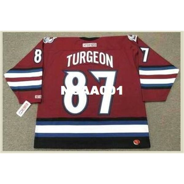 001s #87 pierre turgeon avalanche 2005 ccm alternate hockey jersey or custom any name or number retro jersey, Black
001s #87 pierre turgeon avalanche 2005 ccm alternate hockey jersey or custom any name or number retro jersey, Black