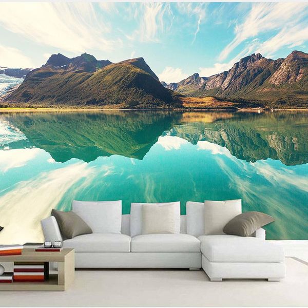 wallpapers dropship custom 3d mural hd landscape mountains lake light mountain color simple luxury wallpaper adhesive
wallpapers dropship custom 3d mural hd landscape mountains lake light mountain color simple luxury wallpaper adhesive