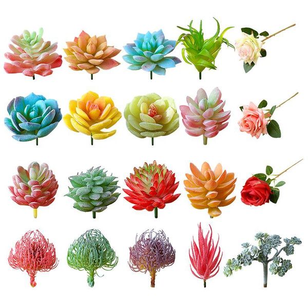 decorative flowers & wreaths lifelike artificial succulent diy flocked aloe plant fake home desk decoration accessories
decorative flowers & wreaths lifelike artificial succulent diy flocked aloe plant fake home desk decoration accessories