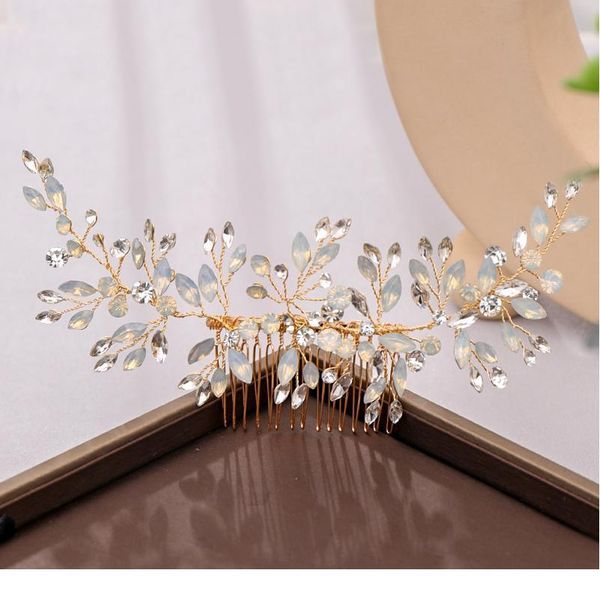 trendy gold rhinestone crystal wedding hair comb tiara bridal hair accessories women wedding hair jewelry headpiece jllbjn
trendy gold rhinestone crystal wedding hair comb tiara bridal hair accessories women wedding hair jewelry headpiece jllbjn