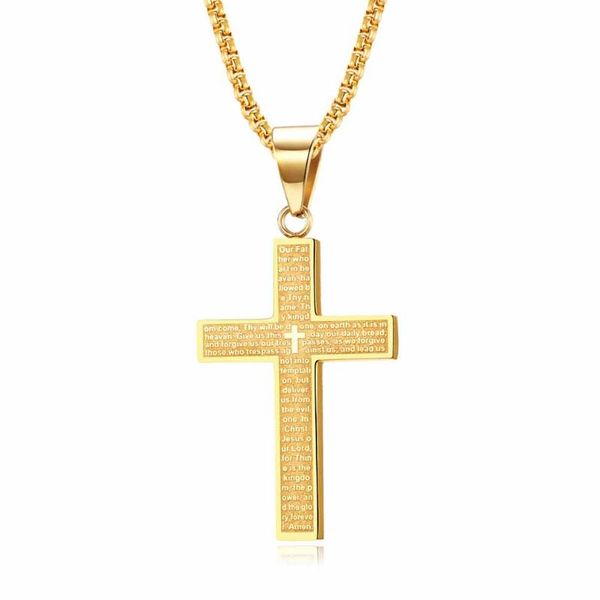 pendant necklaces 2021 european and american fashion trend y2k jesus cross necklace christian stainless steel jewelry, Silver
pendant necklaces 2021 european and american fashion trend y2k jesus cross necklace christian stainless steel jewelry, Silver