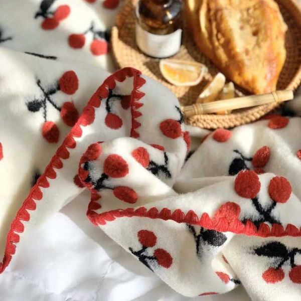 blankets cherry blanket strawberry santa claus knitted jacquard three-dimensional fall/winter warm casual blanke 
blankets cherry blanket strawberry santa claus knitted jacquard three-dimensional fall/winter warm casual blanke