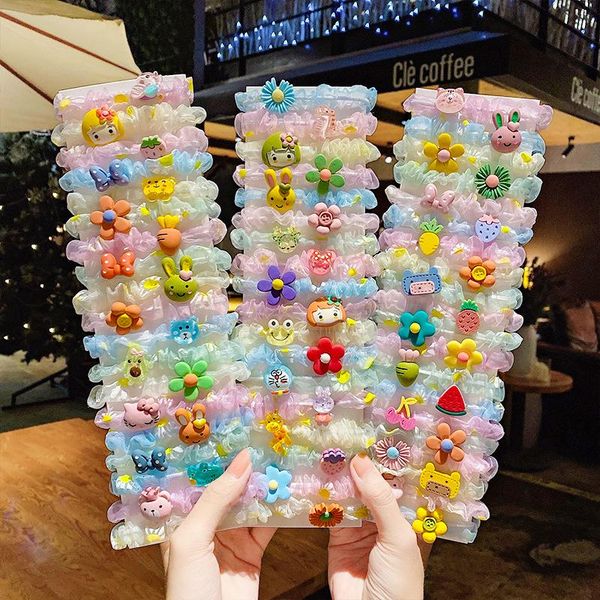 5pcs cartoon animal flower net yarn rubber elastic hair bands for girls ponytail holder scrunchies hair accessories ornaments, Slivery;white
5pcs cartoon animal flower net yarn rubber elastic hair bands for girls ponytail holder scrunchies hair accessories ornaments, Slivery;white