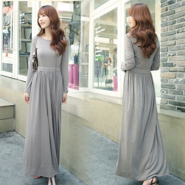 2021 new spring autumn women vintage o-neck sleeve elegant slim long casual pleated regular ankle-length solid fs6a, Black;gray
2021 new spring autumn women vintage o-neck sleeve elegant slim long casual pleated regular ankle-length solid fs6a, Black;gray