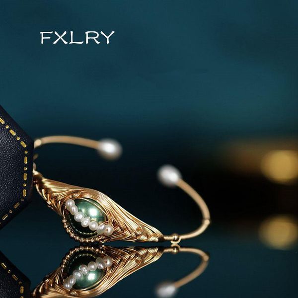 bangle fxlry original personalized handmade natural freshwater pearl opening adjustable bracelet for women jewelry, Black
bangle fxlry original personalized handmade natural freshwater pearl opening adjustable bracelet for women jewelry, Black