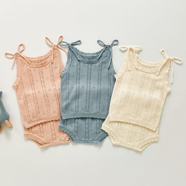 0-3yrs summer children knit sleeveless hollow out t-shirt + shorts suit 2pcs kids baby girl clothes suit infant baby girl sets, White
0-3yrs summer children knit sleeveless hollow out t-shirt + shorts suit 2pcs kids baby girl clothes suit infant baby girl sets, White