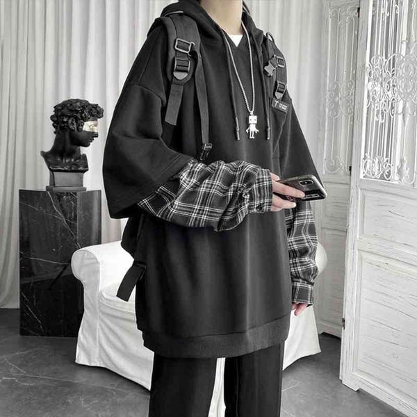 women's hoodies & sweatshirts women oversized hooded sweatshirt korean style boyfriend long sleeve pullover casual streetwear loose aes, Black
women's hoodies & sweatshirts women oversized hooded sweatshirt korean style boyfriend long sleeve pullover casual streetwear loose aes, Black