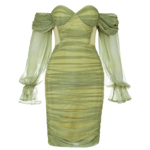 casual dresses cy summer green shoulder mesh splicing dress fashion women clubhouse mini bodycon evening party costume, Black;gray
casual dresses cy summer green shoulder mesh splicing dress fashion women clubhouse mini bodycon evening party costume, Black;gray