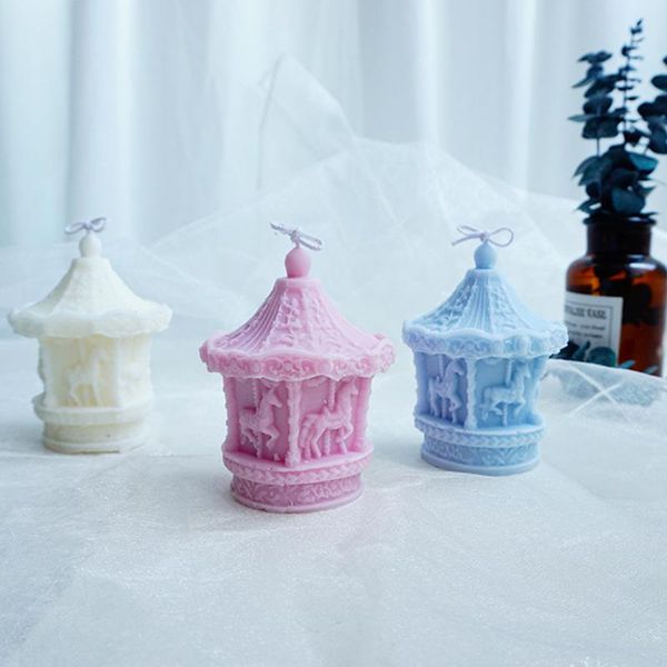 craft tools carousel candle mold silicone -uv resin shiny mold-uv resin/resin
craft tools carousel candle mold silicone -uv resin shiny mold-uv resin/resin