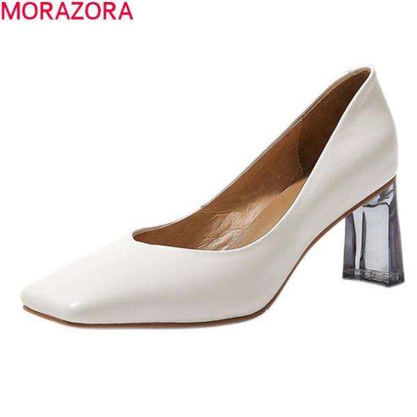 dress shoes morazora 2021 genuine leather pumps thick high heels square toe ladies summer shallow party apricot, Black
dress shoes morazora 2021 genuine leather pumps thick high heels square toe ladies summer shallow party apricot, Black