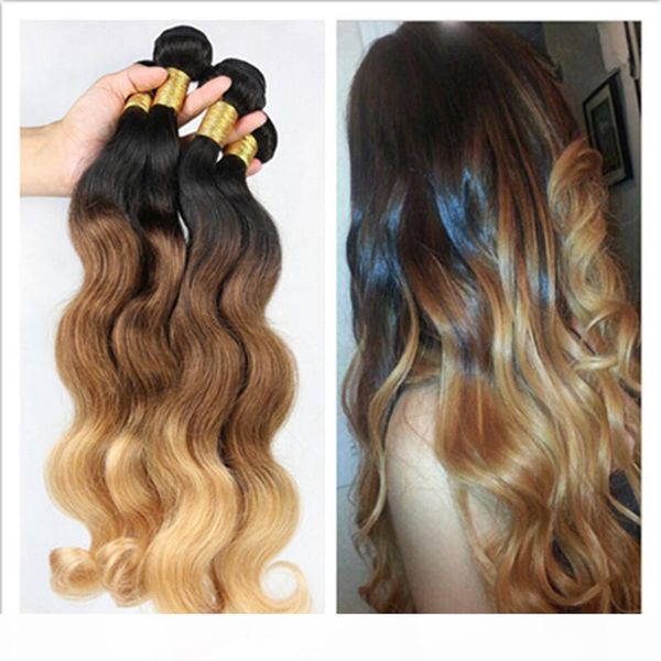 brazilian blonde ombre hair weaves #1b 4 27 honey blonde three tone human hair brazilian body wave ombre virgin hair bundles 3pcs lot, Black
brazilian blonde ombre hair weaves #1b 4 27 honey blonde three tone human hair brazilian body wave ombre virgin hair bundles 3pcs lot, Black