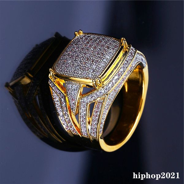 18k gold plated zircon rings for men luxury hiphop ring bling iced out cubic zircon jewelry, Golden;silver
18k gold plated zircon rings for men luxury hiphop ring bling iced out cubic zircon jewelry, Golden;silver