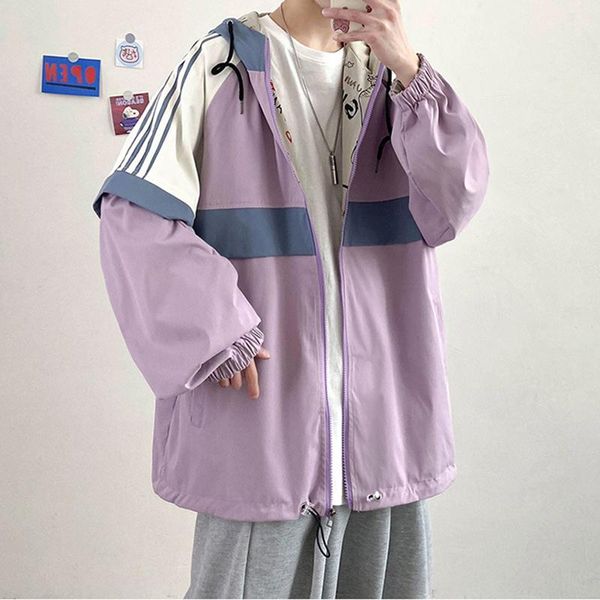 men's jackets harajuku varsity jacket two-sided wear cartoons graffiti patchwork korean loose casual windbreaker spring fall couple top, Black;brown
men's jackets harajuku varsity jacket two-sided wear cartoons graffiti patchwork korean loose casual windbreaker spring fall couple top, Black;brown