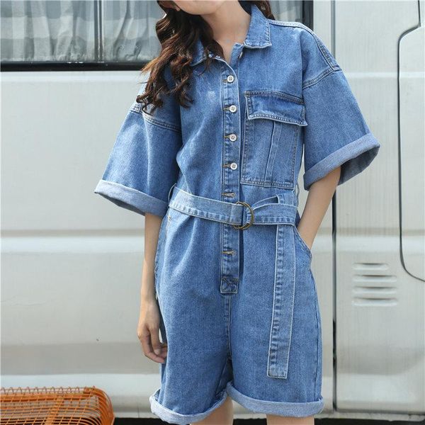 women's jumpsuits & rompers short sleeve denim womens jumpsuit one piece oversized playsuit women lace up wide leg clothes 2021, Black;white
women's jumpsuits & rompers short sleeve denim womens jumpsuit one piece oversized playsuit women lace up wide leg clothes 2021, Black;white