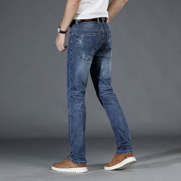 2021 new mens fashion straight cotton distressed men's slim stretch men denim pants solid male trousers jeans streetwear whsc, Blue
2021 new mens fashion straight cotton distressed men's slim stretch men denim pants solid male trousers jeans streetwear whsc, Blue