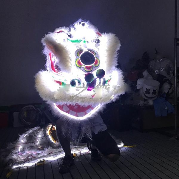 party decoration white light led lion dance costume wool southern nightclub cosplay halloween dragon bar stage show clothing
party decoration white light led lion dance costume wool southern nightclub cosplay halloween dragon bar stage show clothing