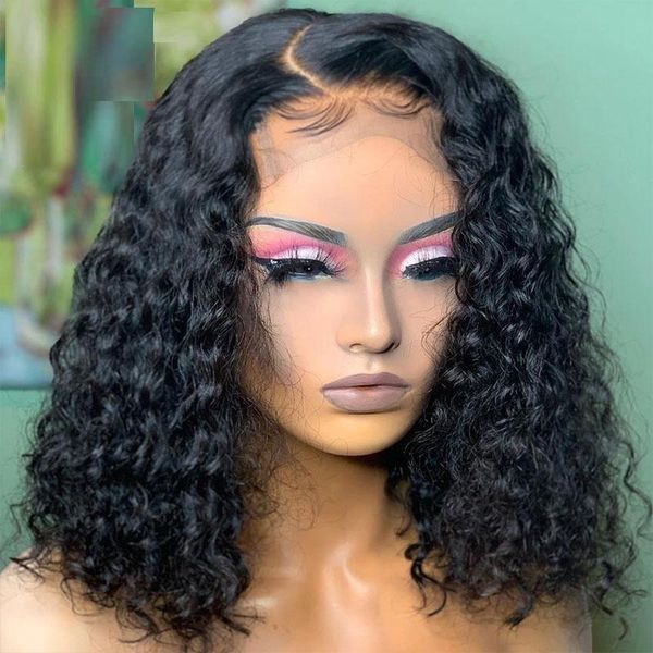 synthetic wigs kinky curly jet black color short lace closure front wig with baby hair daily preplucked heat temperature
synthetic wigs kinky curly jet black color short lace closure front wig with baby hair daily preplucked heat temperature