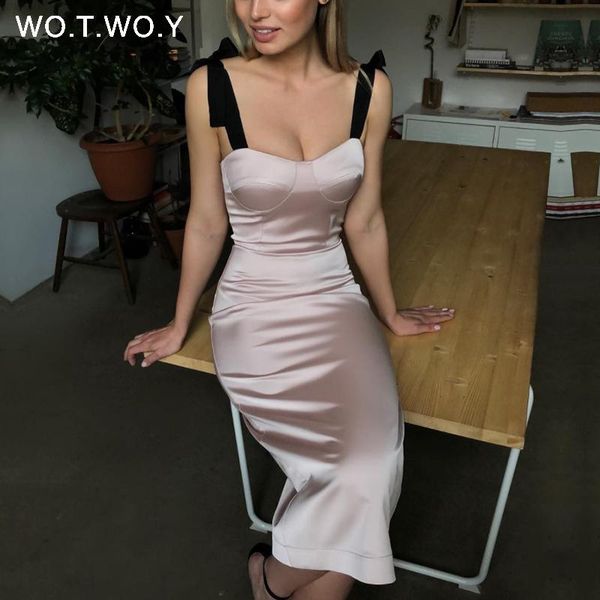 casual dresses wotwoy vintage bodycon pencil dress women spaghetti strap shealth femme summer solid slash neck vestidos 2021, Black;gray
casual dresses wotwoy vintage bodycon pencil dress women spaghetti strap shealth femme summer solid slash neck vestidos 2021, Black;gray
