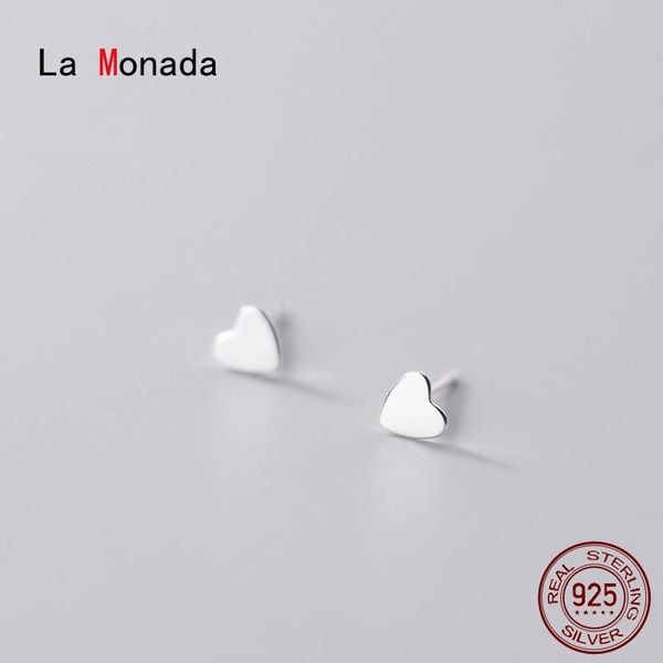 stud la monada women earrings korean 925 sterling silver for jewelry glossy cute heart women's stylish, Golden;silver
stud la monada women earrings korean 925 sterling silver for jewelry glossy cute heart women's stylish, Golden;silver