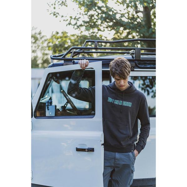 2021 spring witner new hooded sweatshirt garment washed letter print jogger hoodies plus size 100% cotton gym pullover bloy, Black