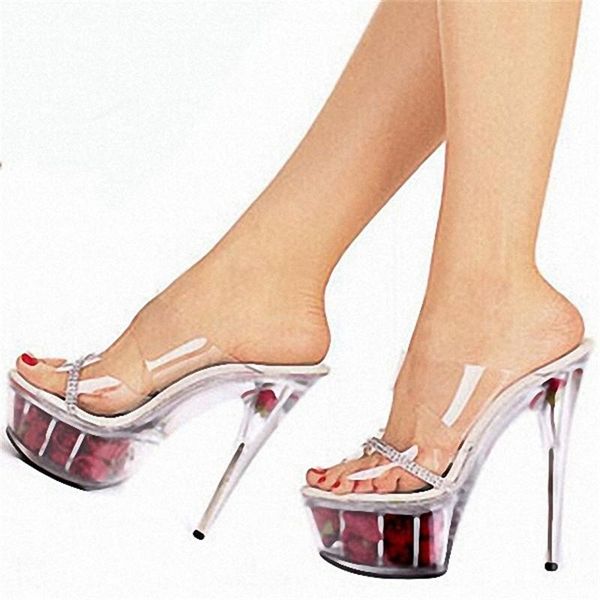 slippers 15cm thin heels high-heeled shoes performance rose crystal 6 inch lovely flowers stripper, Black
slippers 15cm thin heels high-heeled shoes performance rose crystal 6 inch lovely flowers stripper, Black