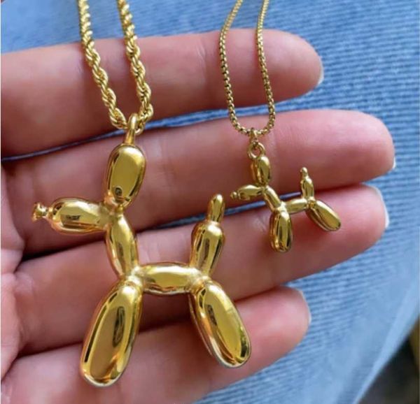 pendant necklaces est cute balloon dog necklace fashion stainless steel jewelry for gift party, Silver
pendant necklaces est cute balloon dog necklace fashion stainless steel jewelry for gift party, Silver