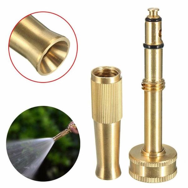 watering equipments 3''/4" gold high pressure hose spray gun brass head garden water nozzle sprayer for car wash
watering equipments 3''/4" gold high pressure hose spray gun brass head garden water nozzle sprayer for car wash
