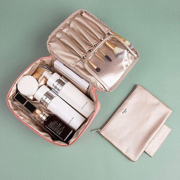 2021 new designed women's cosmetic beauty bag waterproof polyester female make up toiletry travel organizer for women
2021 new designed women's cosmetic beauty bag waterproof polyester female make up toiletry travel organizer for women