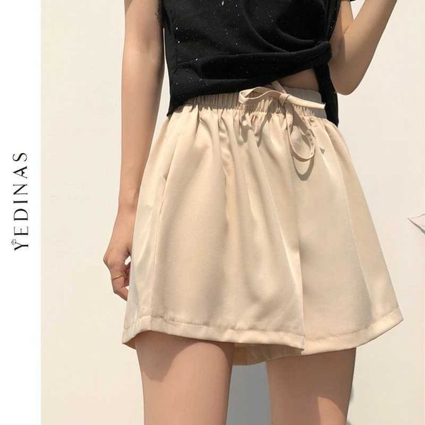 yedinas summer high waist shorts women korean style ladies biker wide leg short running workout sports mini short 210527, White;black
yedinas summer high waist shorts women korean style ladies biker wide leg short running workout sports mini short 210527, White;black