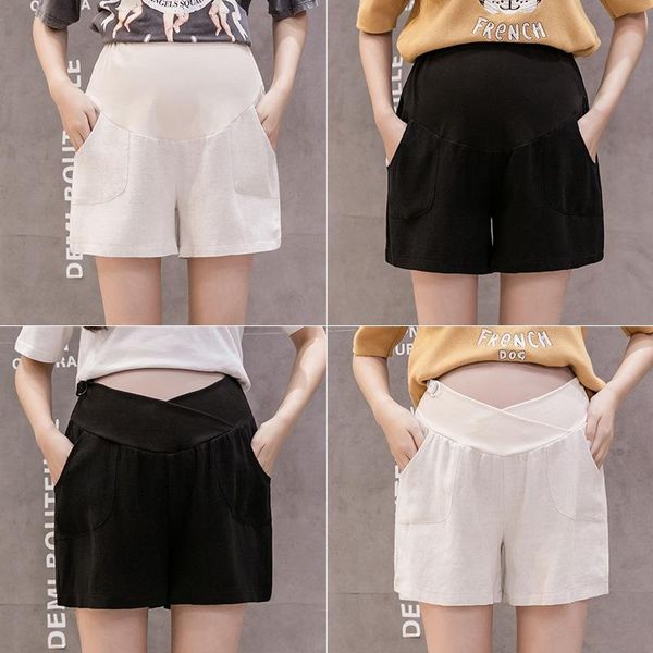 pregnancy short pants premama low-waist flax leggings summer spring maternity clothes casual soft women pants homewear wholesale, White
pregnancy short pants premama low-waist flax leggings summer spring maternity clothes casual soft women pants homewear wholesale, White
