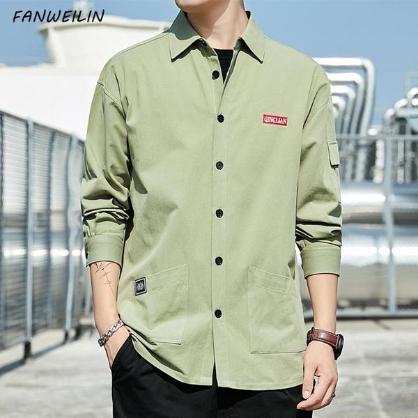 men's casual shirts autumn army green long sleeve for men outdoor style cotton loose tooling tactical shirt camisas de hombre, White;black
men's casual shirts autumn army green long sleeve for men outdoor style cotton loose tooling tactical shirt camisas de hombre, White;black