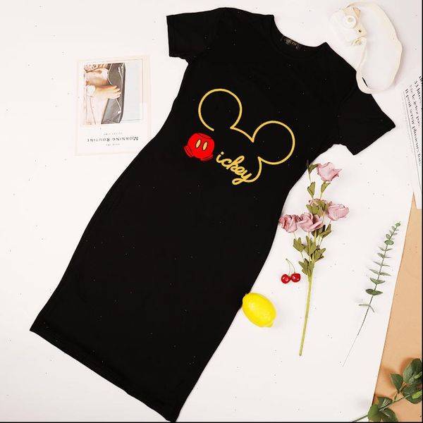 2021 women summer dress cartoon letter print casual party fashion dresses plus size bodycon short sleeve dress slim, Black;gray
2021 women summer dress cartoon letter print casual party fashion dresses plus size bodycon short sleeve dress slim, Black;gray