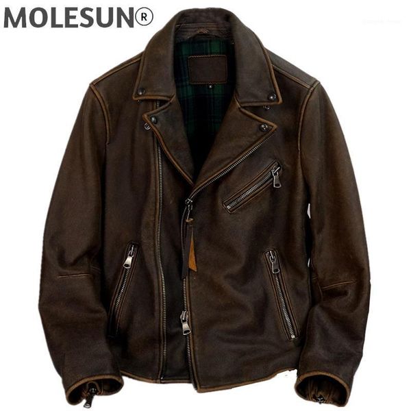 men's leather & faux akoosun vintage genuine jacket men clothes spring autumn 2021 motorcycle cowhide coat plus size 4xl chaquetas homb, Black
men's leather & faux akoosun vintage genuine jacket men clothes spring autumn 2021 motorcycle cowhide coat plus size 4xl chaquetas homb, Black