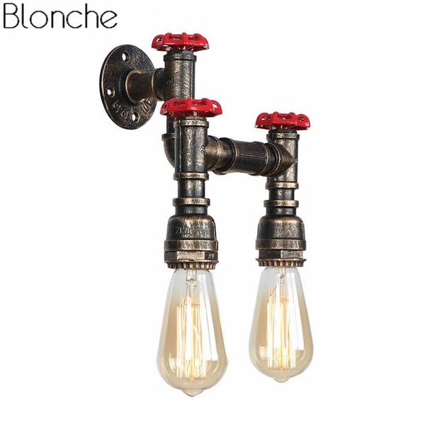 wall lamp retro vintage industrial sconce lights iron water pipe e27 for indoor lighting home bedroom restaurant decor
wall lamp retro vintage industrial sconce lights iron water pipe e27 for indoor lighting home bedroom restaurant decor