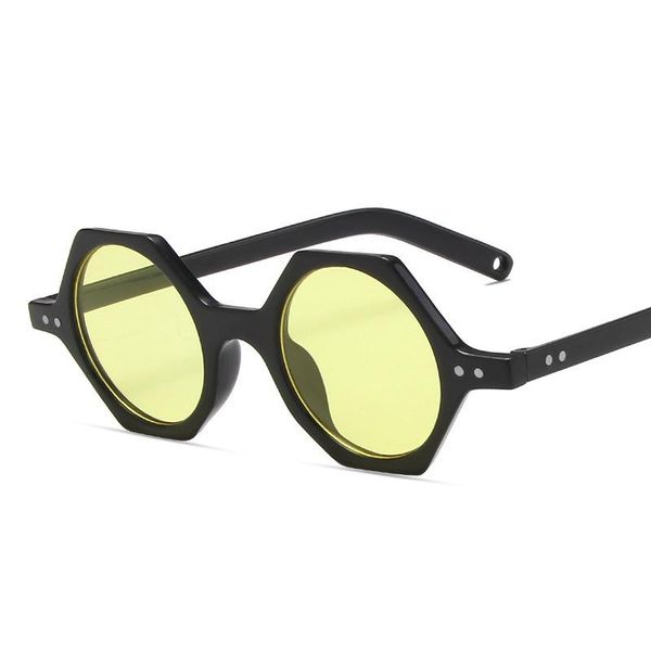 sunglasses polygon frame women men yellow blue lens uv400 eye protection girl ladies fashion outdoor eyewear, White;black
sunglasses polygon frame women men yellow blue lens uv400 eye protection girl ladies fashion outdoor eyewear, White;black