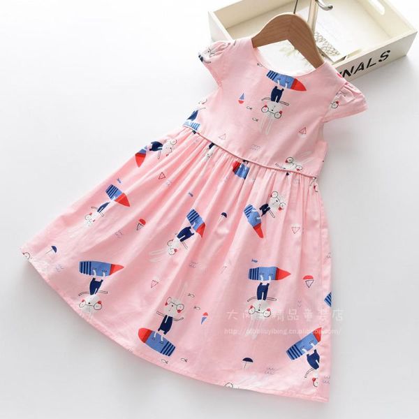girl's dresses summer girl dress wholesale baby sumemr pink print cotton leisure kids clothing, Red;yellow
girl's dresses summer girl dress wholesale baby sumemr pink print cotton leisure kids clothing, Red;yellow